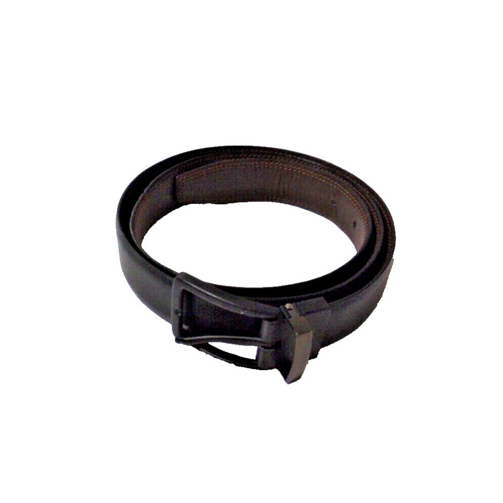 Ike Behar Men's Dress Casual Belt Size 40 Black Brown Reversible Stitching